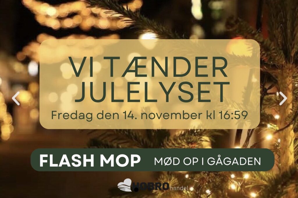 Julelyset tændes 14. nov. 2025